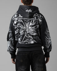 Alpha Industries x Loiter Full Zip Up Hoodie Black