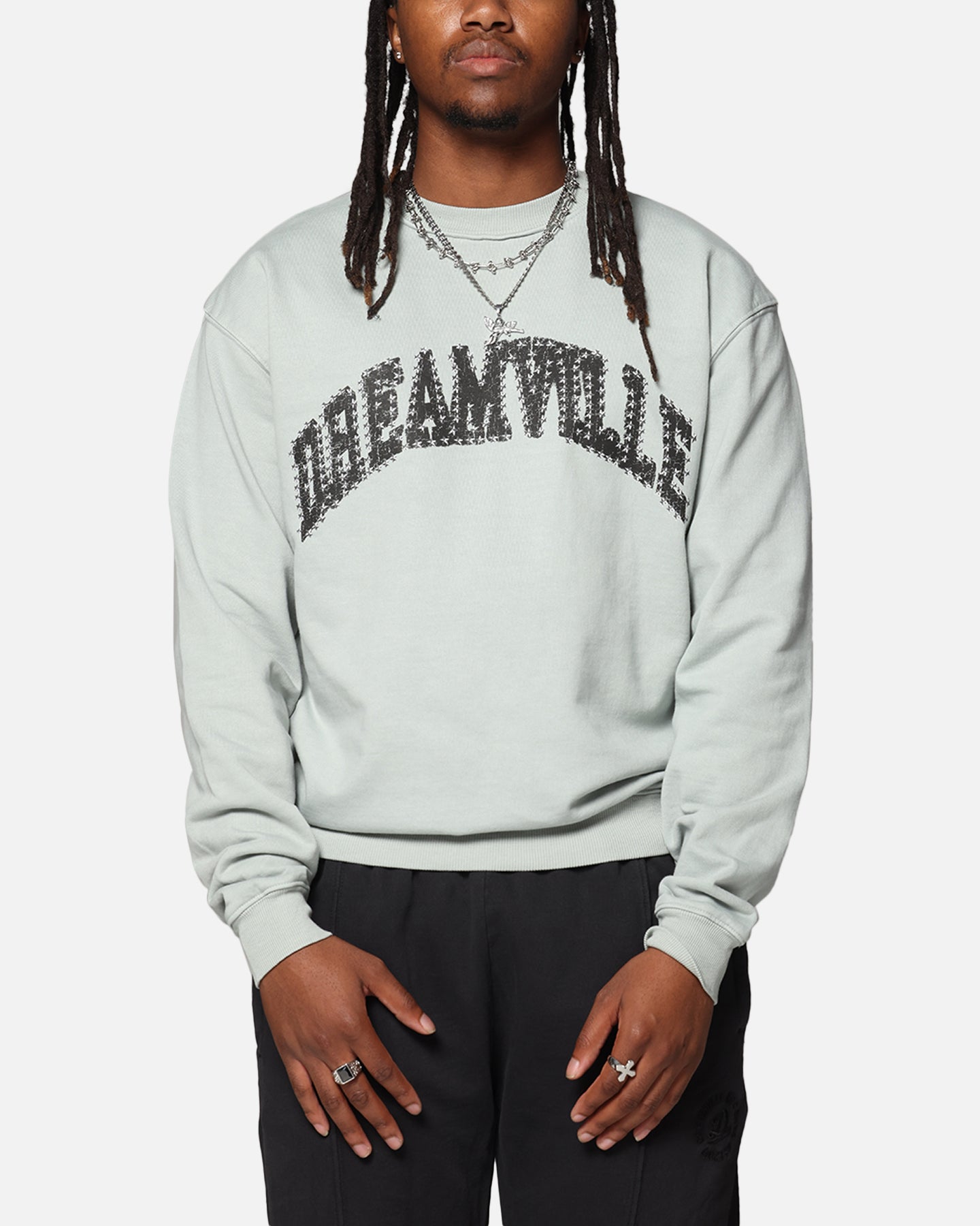 Dreamville Stars Crewneck Storm | Culture Kings US