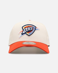 New Era Oklahoma City Thunder 'Easy Chrome OTC' 9FORTY A-Frame Snapback Chrome/Official Team Colors