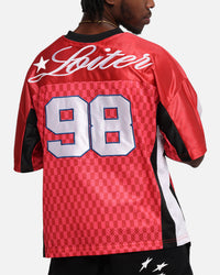 Loiter End Zone Jersey Pink