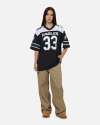 Majestic Athletic Philadelphia Eagles Glenver Mesh Oversized T-Shirt Black