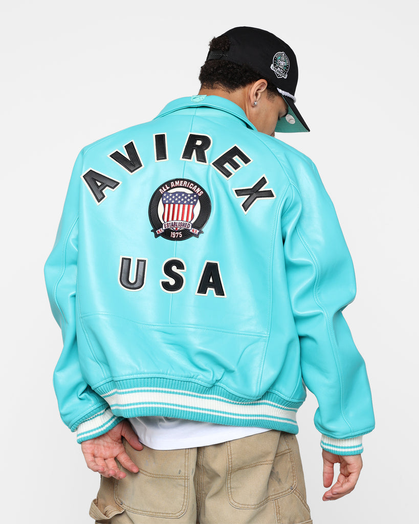 Avirex Icon Jacket Turquoise | Culture Kings US