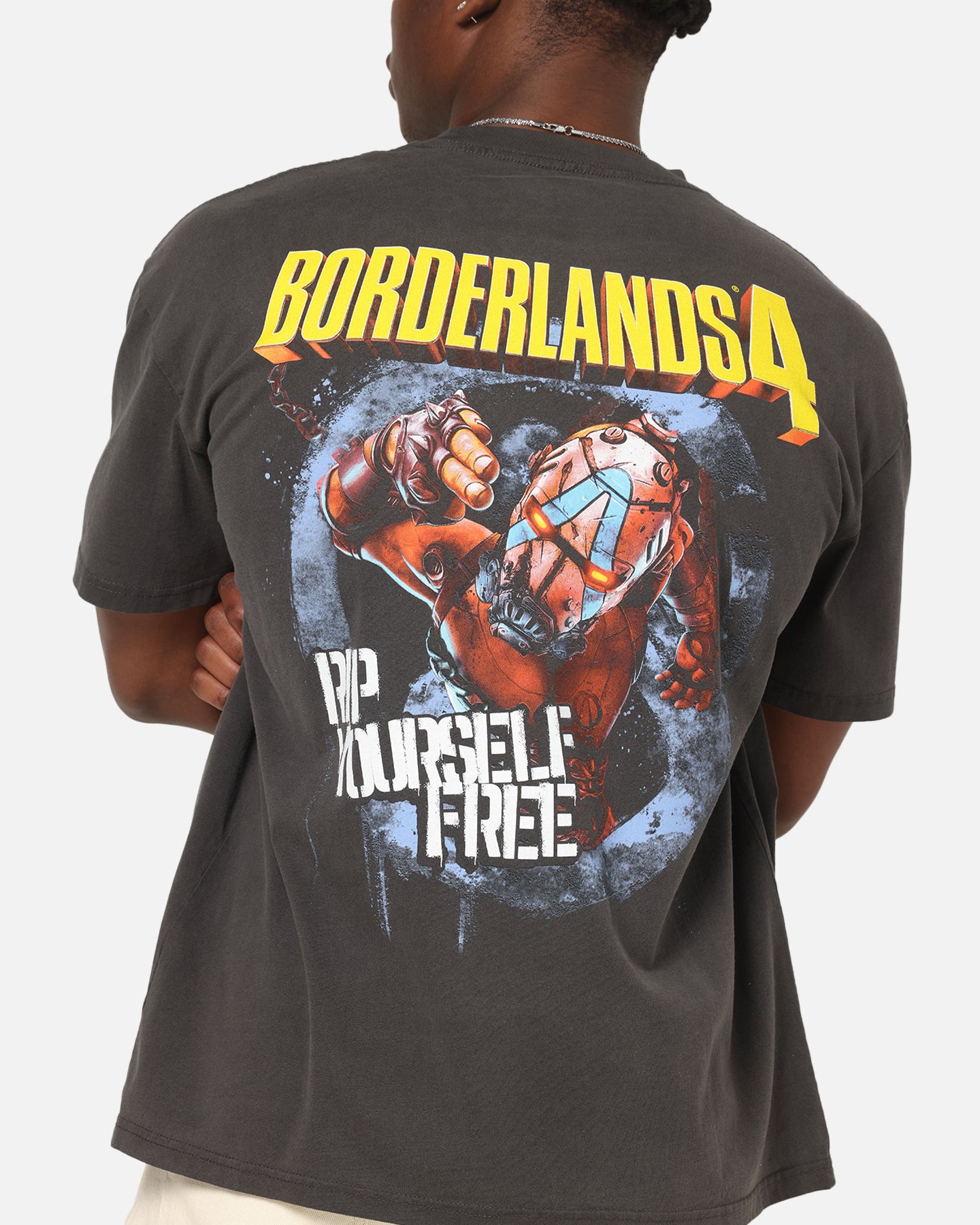 73Studio X Borderlands 4 T-Shirt Black Wash | Culture Kings US