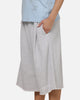 Adidas Originals Long Sweat Shorts Light Grey