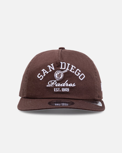 New Era San Diego Padres 'MLB Stacked Logo' 19TWENTY Snapback Dark Brown