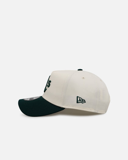 New Era Oakland Athletics 'Evergreen 2.0' 9FORTY A-Frame Snapback Chrome/Dark Green