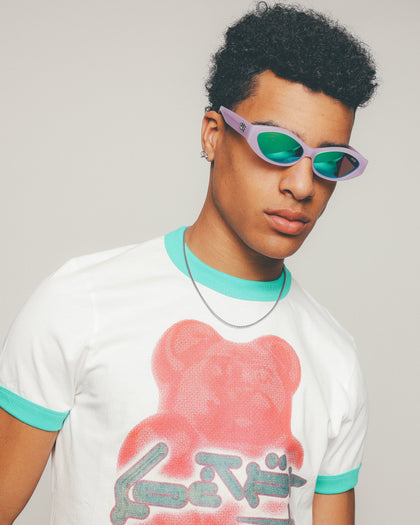 Loiter X Nuqe Ethereal Sunglasses Lilac Dawn