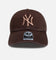 47 Brand New York Yankees "Mocha" Clean Up Strapback Brown