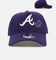 New Era Atlanta Braves 'Purple Rose' 9FORTY A-Frame Snapback Purple
