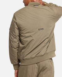 The Anti Order Anti Essential Oversized Bomber Jacket Dark Taupe