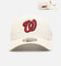 New Era Washington Nationals 'College Crossover' University of Maryland 9FORTY A-Frame Snapback Chrome