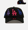 New Era Los Angeles Dodgers 'Dancing Logos' 9FORTY A-Frame Snapback Black
