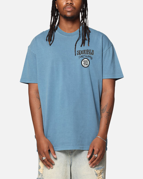 S Double Combo Platter T-Shirt Marine Blue