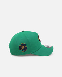 New Era Chicago Cubs 'College Crossover' Notre Dame Fighting Irish 9FORTY A-Frame Snapback Green
