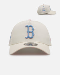 New Era Boston Red Sox 'Pastel' 9FORTY A-Frame Snapback Chrome White