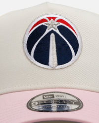 New Era Washington Wizards 'Pink Lemonade' 9FORTY A-Frame Snapback Pink/Yellow