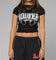 Loiter Women's Lowrider Crop T-Shirt Black