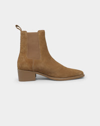 Saint Morta Nomad Pointy Toe Chelsea Boot Camel
