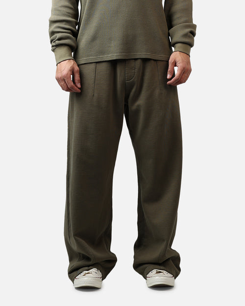 American Thrift Wide Leg Pants Washed Olive