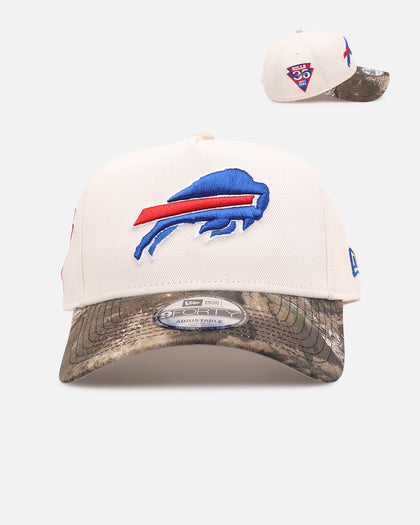 New Era Buffalo Bills 'Realtree Visor' 9FORTY A-Frame Snapback Cream/Camo