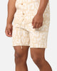 XXIII Puzzle Knit Shorts Beige/Off White