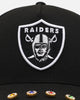 New Era Las Vegas Raiders 'Visor Embellishment' 9FORTY A-Frame Snapback Official Team Colors