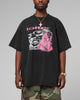 Loiter Silicone Premium Vintage T-Shirt Washed Black