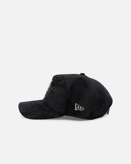 New Era New York Mets 'Suede' 9FORTY A-Frame Strapback Black/Tan