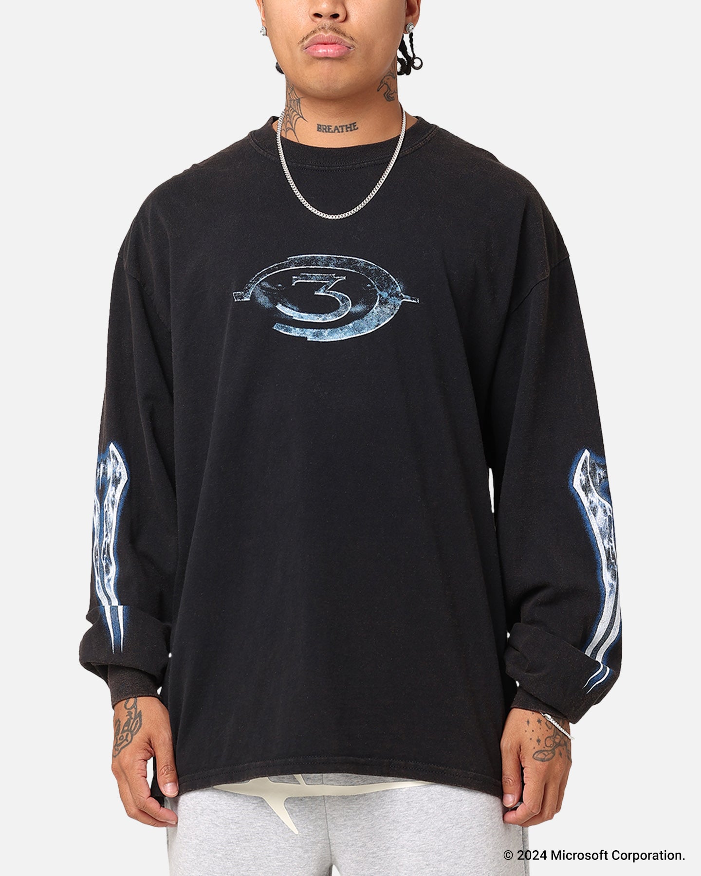 ミュージシャン gezan HYSTOLYRICAL LONG T-shirt 73Studio X Halo