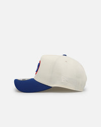 New Era Chicago Cubs 'Team Color Visor' 9FORTY A-Frame Snapback Chrome