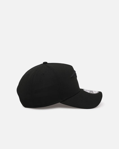 New Era New England Patriots 'Black on Black' 9FORTY A-Frame Snapback Black/Black