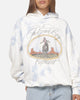 Represent Beach Boys Script Hoodie Blue Tie Dye