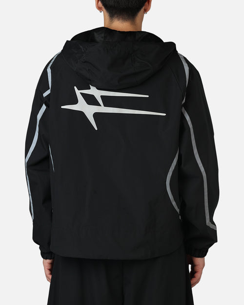 Loiter Hybrid Tek Windbreaker Black