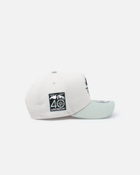 New Era Seattle Mariners 'Sea Glass' 9FORTY A-Frame Snapback Stone/Green