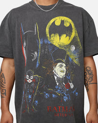 American Thrift X DC '92 Batman Heavyweight Vintage T-Shirt Washed Black