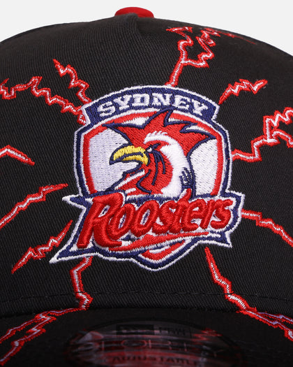 New Era Sydney Roosters 'NRL Electric' 9FORTY A-Frame Snapback Official Team Colour