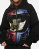 73Studio X Halo Xbox Red Vs Blue Split Hoodie Black