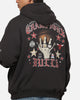 Mitchell & Ness Chicago Bulls Blackletter Champs Box Hoodie Washed Black