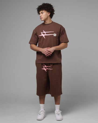 Loiter Hybrid Premium Shorts Brown