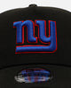 New Era New York Giants 'Black And Team Color' 9FORTY A-Frame Snapback Black/Official Team Color