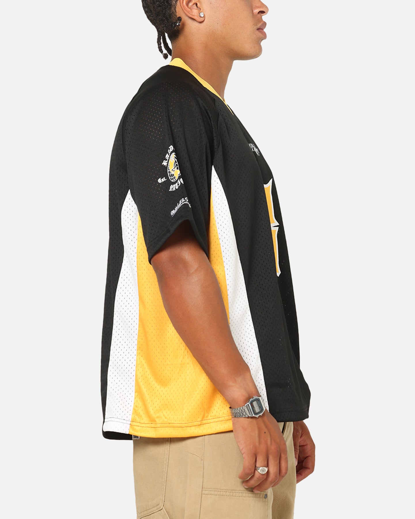Mitchell & Ness Oakland Raiders Coast Jersey Black | Culture Kings US