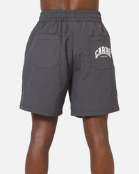 Carre Panelled Nylon Shorts Black
