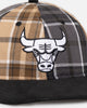New Era Chicago Bulls 'Multi Panel Plaid' 9FIFTY High Crown Strapback Plaid