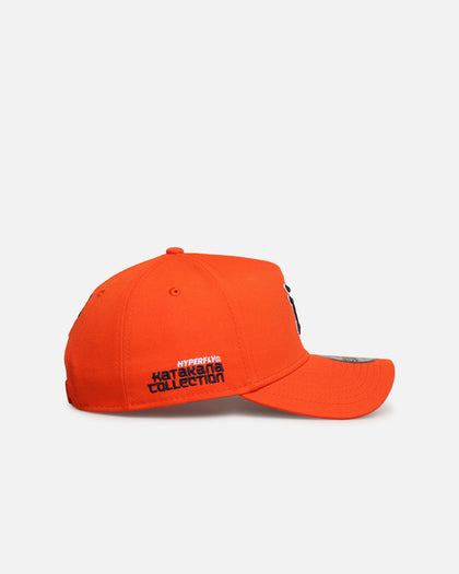 New Era Detroit Tigers 'Hyperfly Katakana x MLB' 9FORTY A-Frame Snapback Orange
