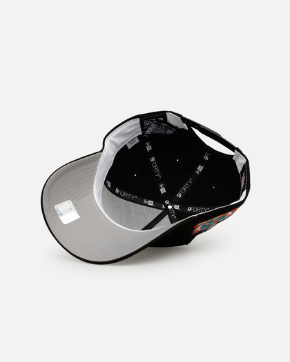 New Era Miami Dolphins 'Black And Team Color' 9FORTY A-Frame Snapback Black/Official Team Color