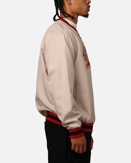 New Era San Francisco 49ers Sports Classics Pullover Windbreaker Stone/OTC