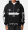 Loiter Rave Zip Hoodie Black