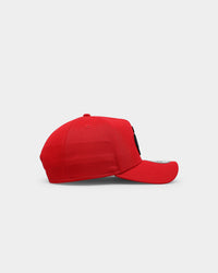 New Era X Culture Kings 9FORTY A-Frame Snapback Scarlet/Black
