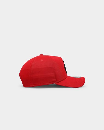 New Era X Culture Kings 9FORTY A-Frame Snapback Scarlet/Black