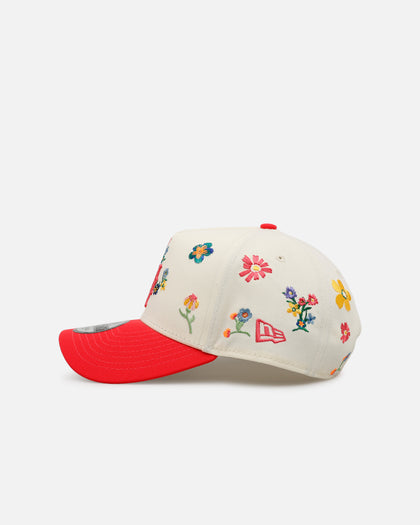 New Era New York Mets Summer Flowers 3.0 9FORTY A-Frame Snapback Pink